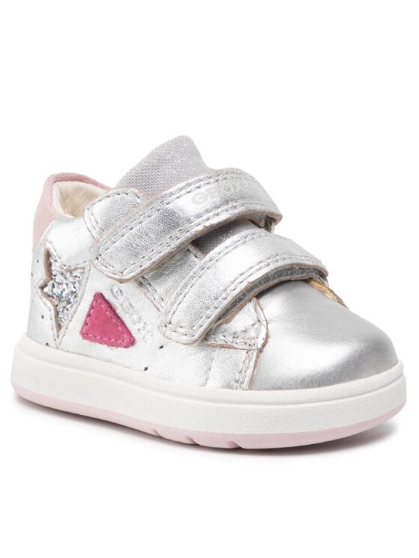 Geox Geox Сникърси B Biglia G. A B254CA 0Y2NF C0162 Сребрист