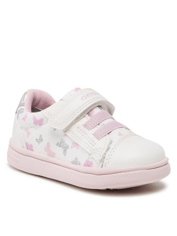 Geox Geox Сникърси B Djrock Girl B151WA0AW54C1001 M Бял