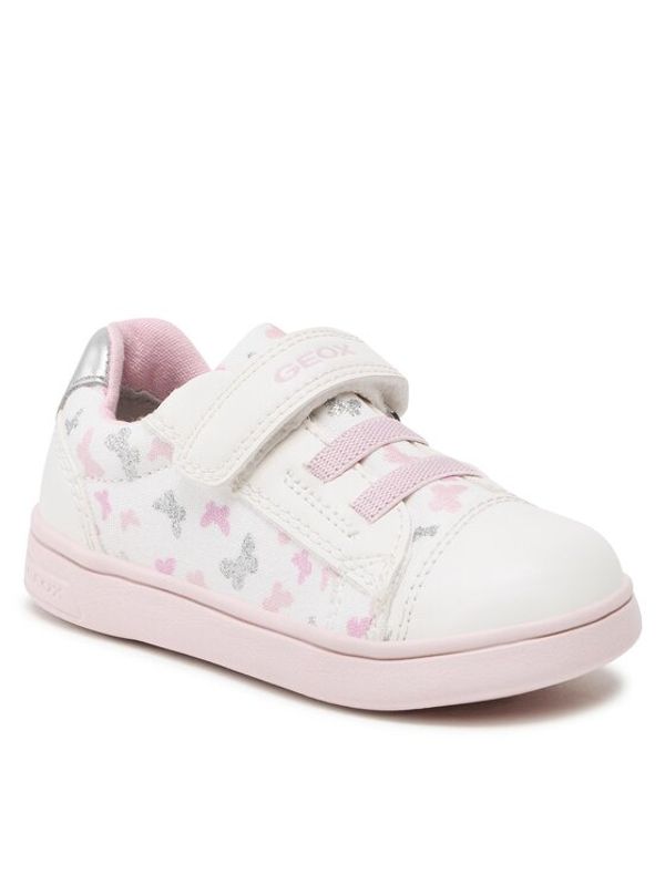 Geox Geox Сникърси B Djrock Girl B151WA0AW54C1001 S Бял