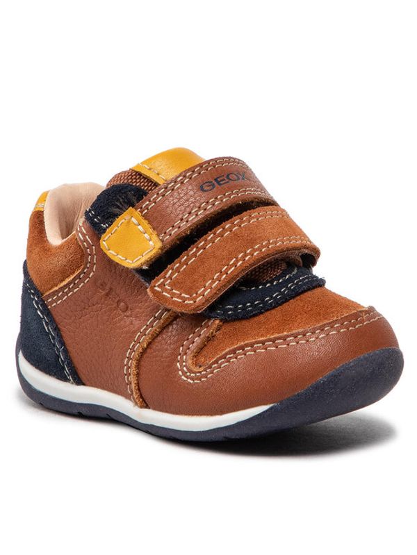 Geox Geox Сникърси B Each B. A B260BA 04622 CM6F4 Кафяв