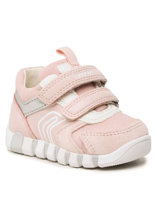 Geox Geox Сникърси B Iupidoo G. C B3558C 022AS C8W1Z Розов