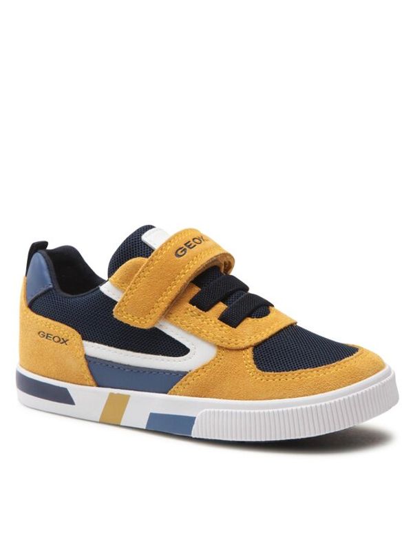 Geox Geox Сникърси B Kilwi Boy B35A7B01422C2023 S Жълт