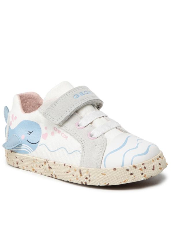 Geox Geox Сникърси B Kilwi G. C B25D5C 01022 C1000 S Бял
