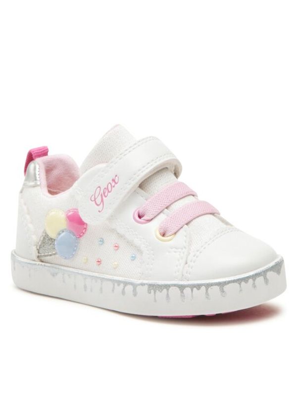 Geox Geox Сникърси B Kilwi Girl B35D5B00954C1000 M Бял