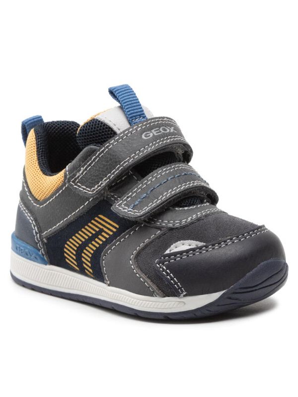 Geox Geox Сникърси B Rishon B.B B150RB 022ME C9353 Сив