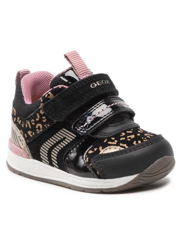 Geox Geox Сникърси B Rishon G. A B150LA 02285 C0531 Черен