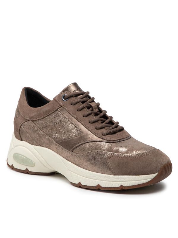 Geox Geox Сникърси D Alhour A D94FGA 0VI22 C5005 Кафяв