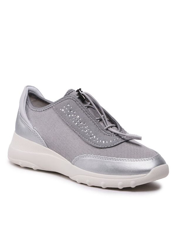 Geox Geox Сникърси D Alleniee C D35LPC 01454 C9999 Сив