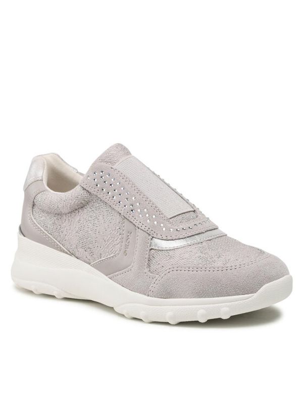 Geox Geox Сникърси D Alleniee D D16LPD 0EW22 C1010 Сив