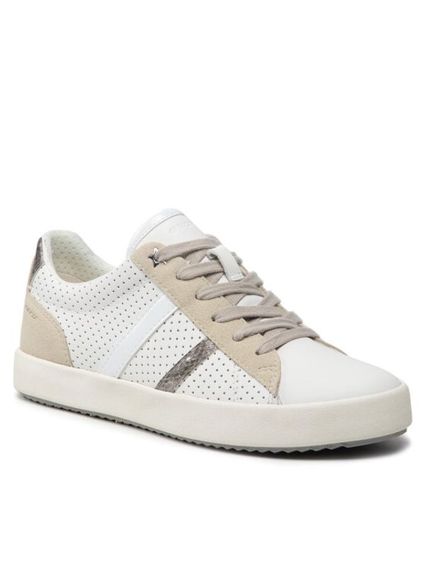 Geox Geox Сникърси D Blomiee A D166HA 085AU C1000 Бял