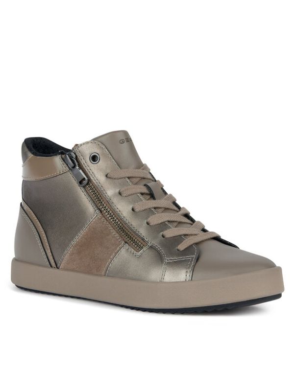 Geox Geox Сникърси D Blomiee D366HD 0BNBS C6692 Сив