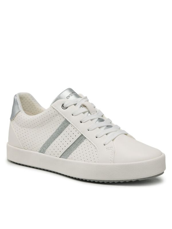 Geox Geox Сникърси D Blomiee F D356HF 054AJ C1151 Бял