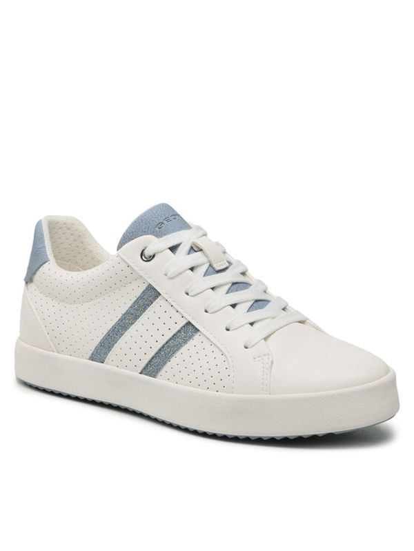 Geox Geox Сникърси D Blomiee F D356HF 0BCEK C1174 Бял