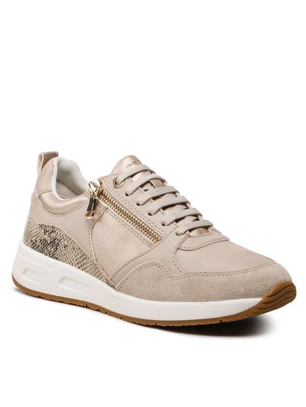 Geox Geox Сникърси D Bulmya A D35NQA 0NFBC C2LH6 Златист