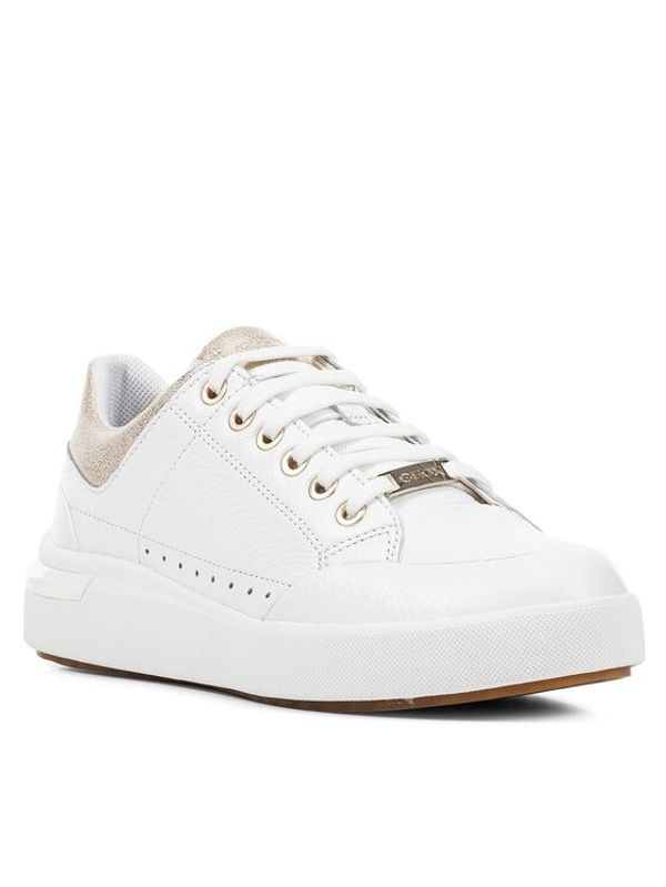 Geox Geox Сникърси D Dalyla D36QFA 046BN C1ZB5 Бял