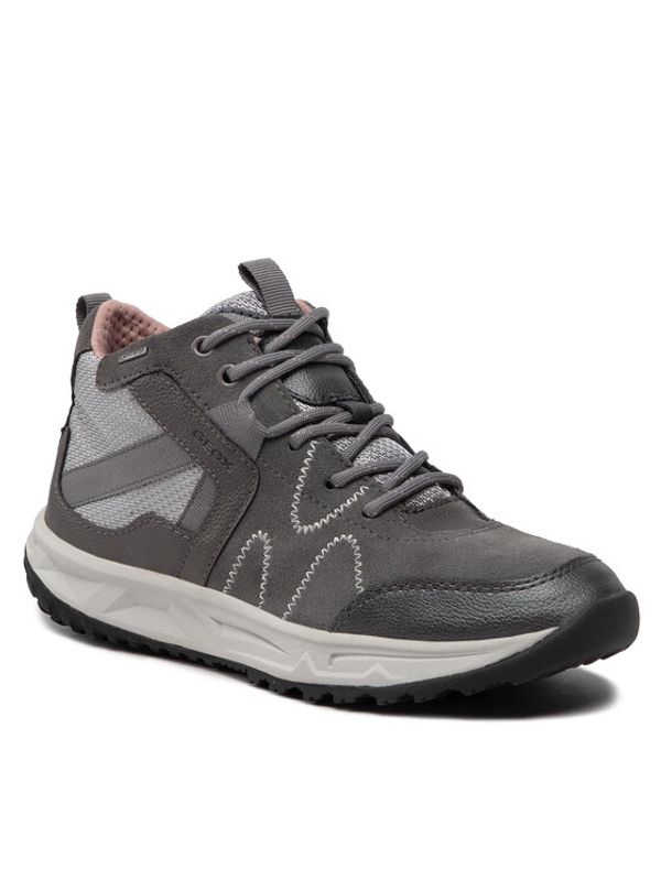 Geox Geox Сникърси D Delray B Abx B D26BGB 02011 C0358 Сив