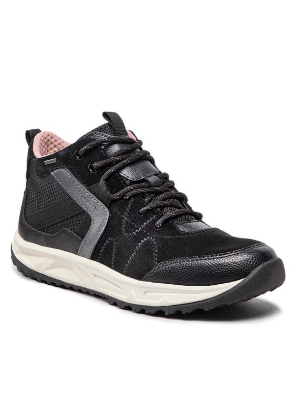 Geox Geox Сникърси D Delray B Abx B D26BGB 02011 C9999 Черен