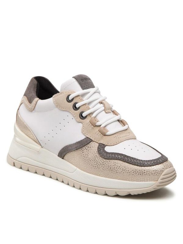 Geox Geox Сникърси D Desya A D2600A 085CR C1ZH6 Бял