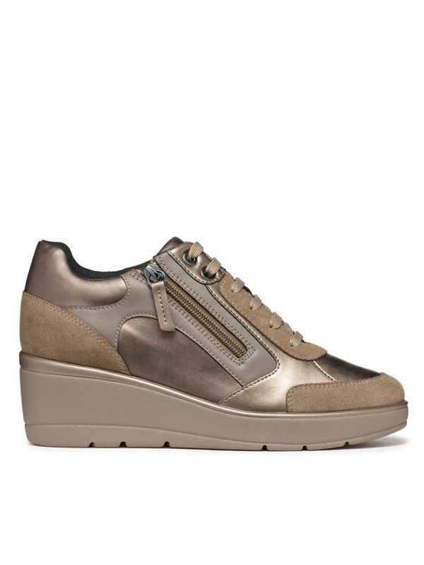 Geox Geox Сникърси D Ilde D36RAC 0BN22 C6692 Сив