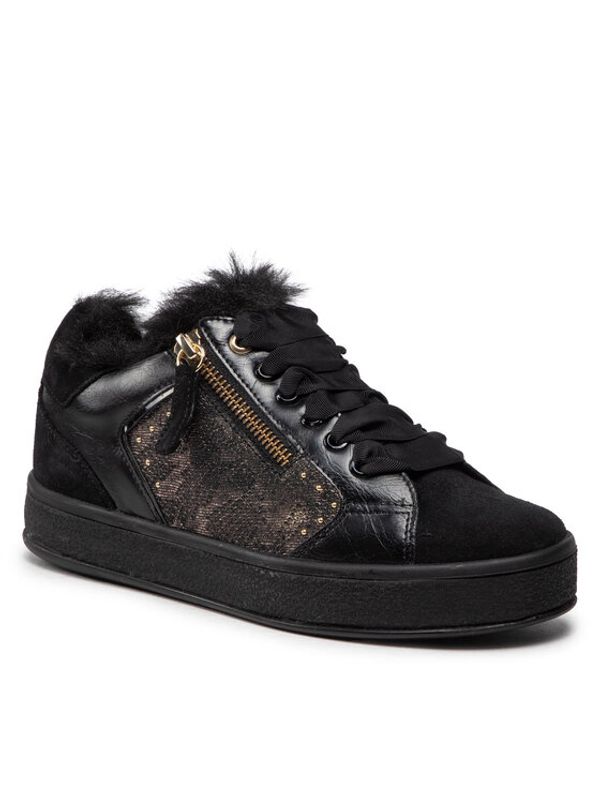 Geox Geox Сникърси D Leelu' A D26FFA 0BS22 C9999 Черен