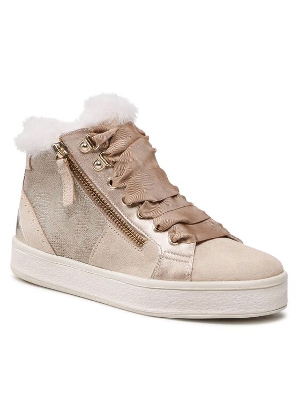 Geox Geox Сникърси D Leelu' C D26FFC 0BS22 C6738 Бежов