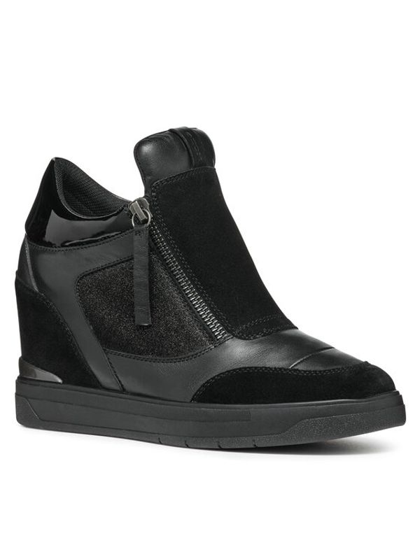 Geox Geox Сникърси D Maurica D35PRA 085TC C9999 Черен