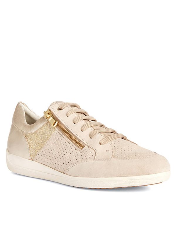 Geox Geox Сникърси D Myria D3568B022Y2CH62X Бежов