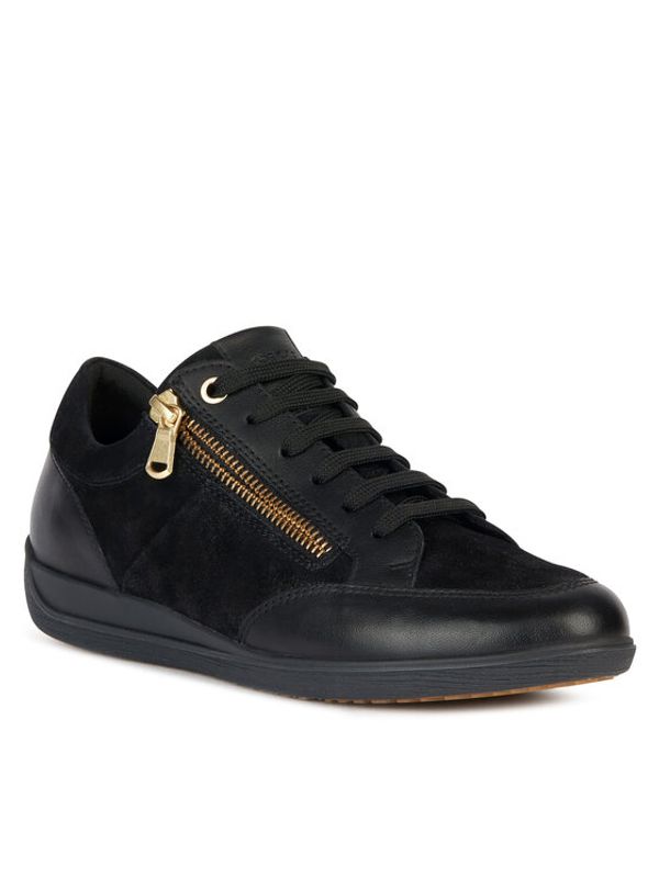 Geox Geox Сникърси D Myria D3568C 022TC C9999 Черен