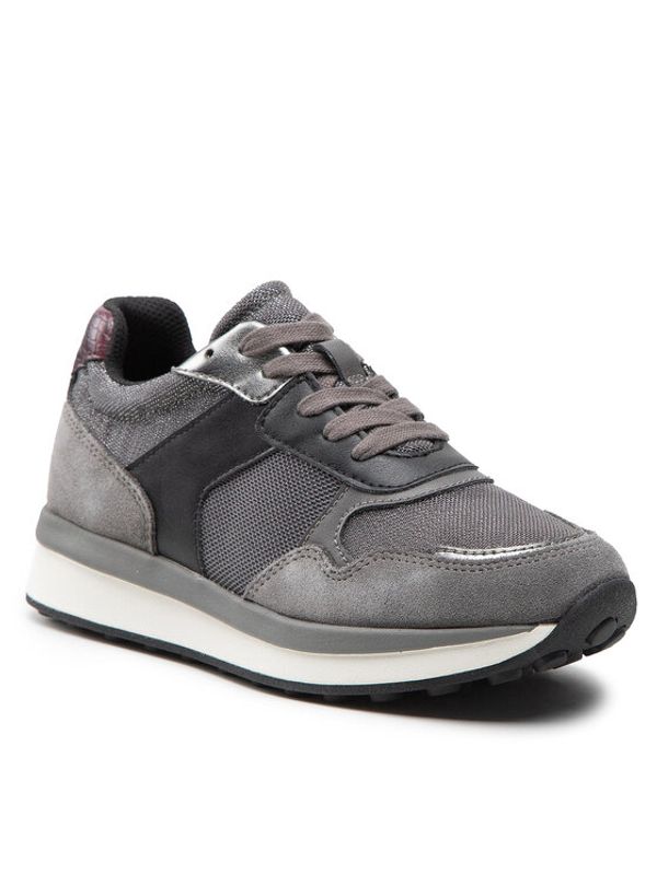 Geox Geox Сникърси D Runntix B-D25RRB 0AS22 C9002 Сив