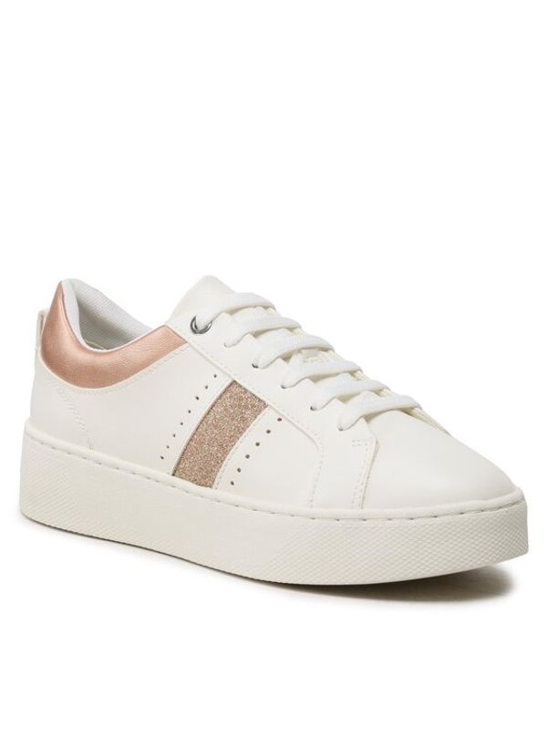 Geox Geox Сникърси D Skyely A D35QXA 054AJ C1ZH8 Бял