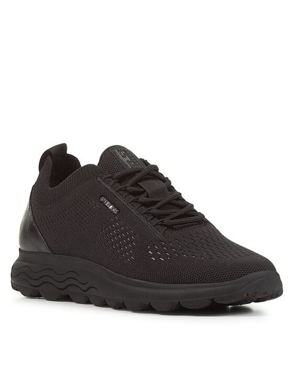 Geox Geox Сникърси D Spherica D15NUA 0006K C9996 Черен