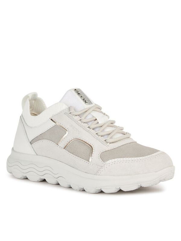 Geox Geox Сникърси D Spherica D26NUC 02277 C1209 Бял