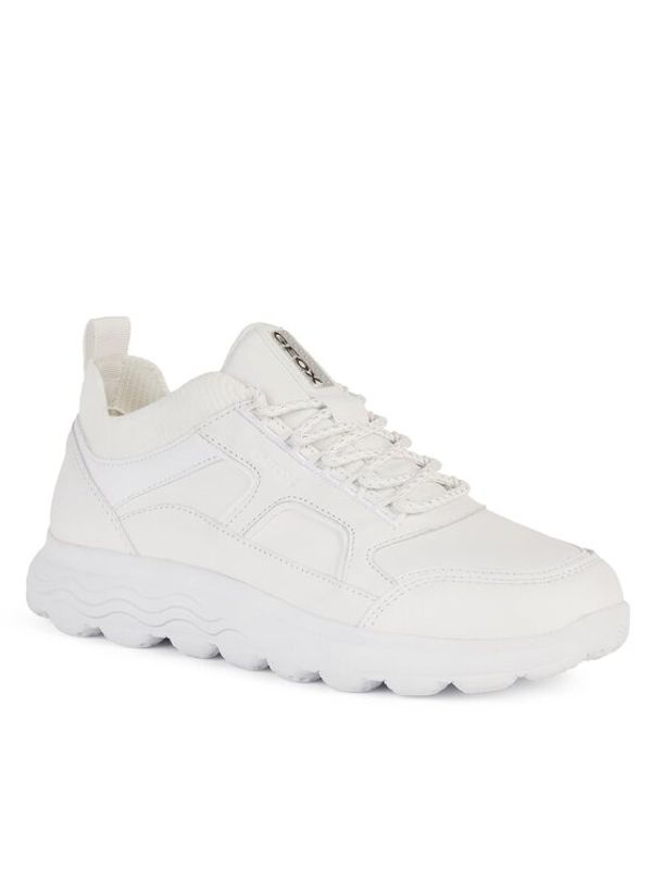 Geox Geox Сникърси D Spherica D26NUC 0856K C1000 Бял