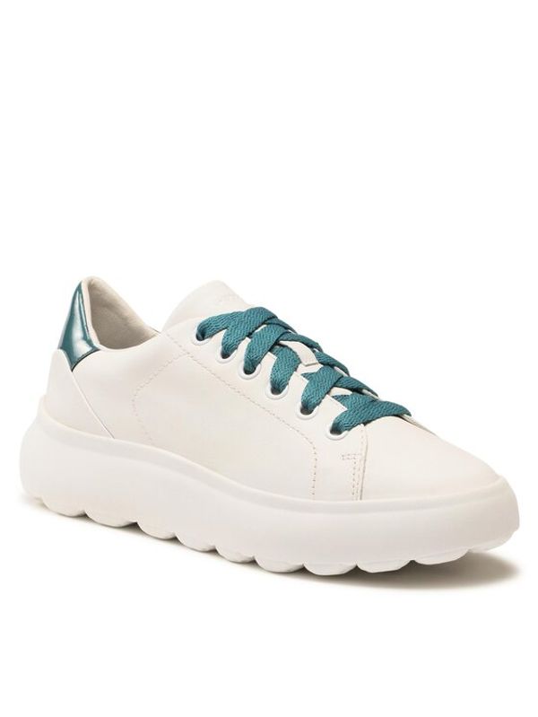 Geox Geox Сникърси D Spherica Ec4.1 D35TCB 08502 C1392 Бял