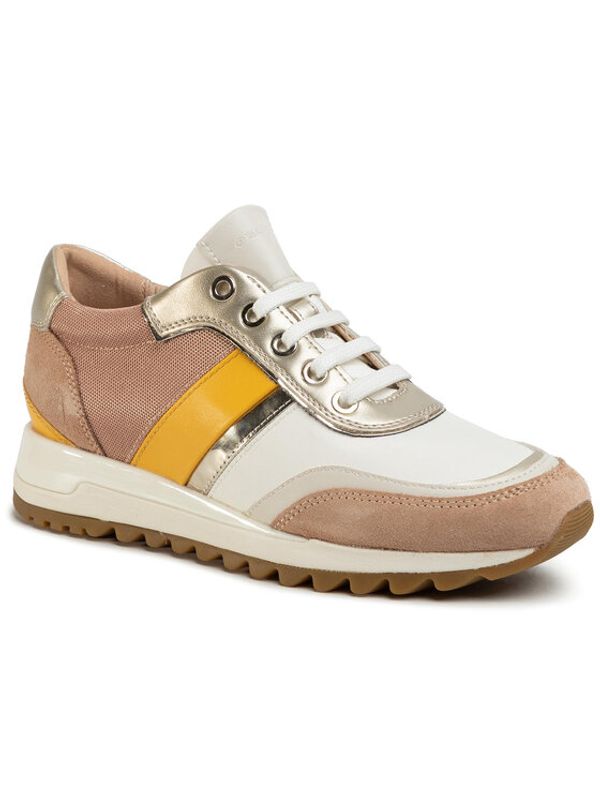 Geox Geox Сникърси D Tabelya A D02AQA 02211 C5Q1Z Розов