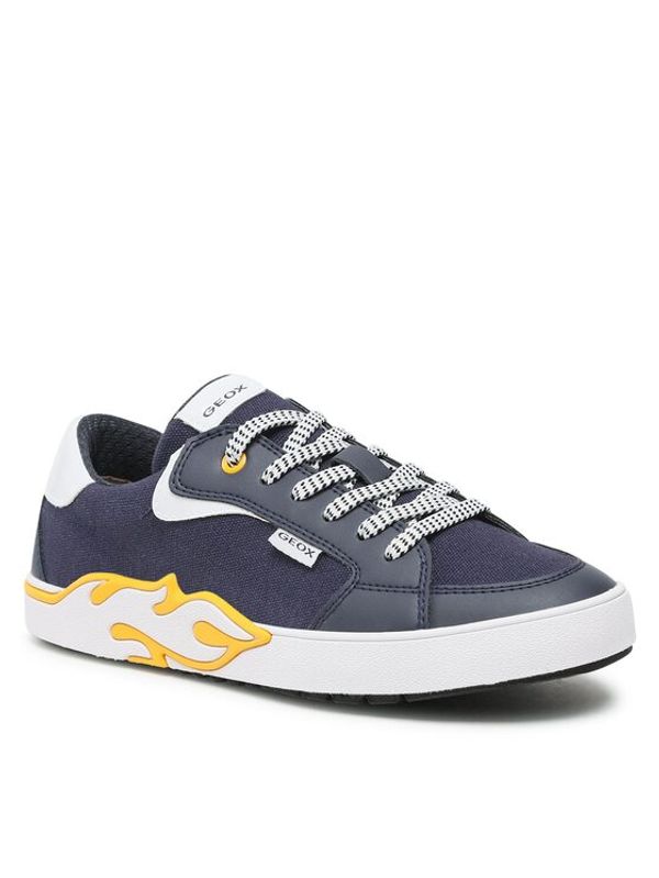 Geox Geox Сникърси J Alphabeet Boy J35HLA01054C0657 D Тъмносин