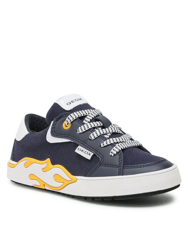 Geox Geox Сникърси J Alphabeet Boy J35HLA01054C0657 S Тъмносин