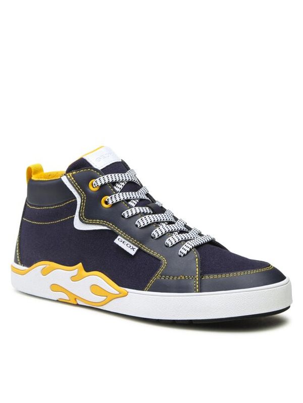 Geox Geox Сникърси J Alphabeet Boy J35HLF01054C0657 D Тъмносин