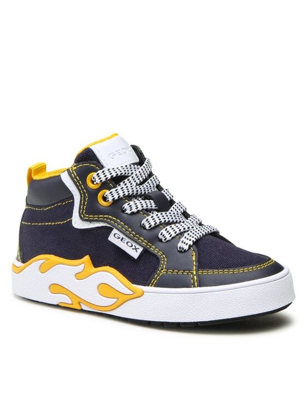 Geox Geox Сникърси J Alphabeet Boy J35HLF01054C0657 M Тъмносин