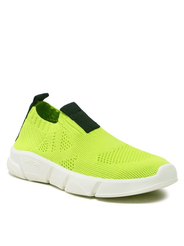 Geox Geox Сникърси J Aril Boy J02DMA0006KC3707 Зелен