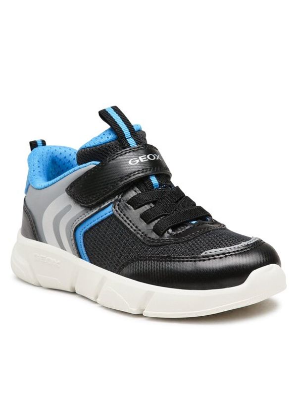 Geox Geox Сникърси J Aril Boy J16DMA0CET9C9221 S Черен