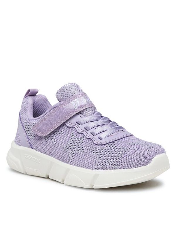 Geox Geox Сникърси J Aril Girl J25DLD07QBCC8020 S Бежов