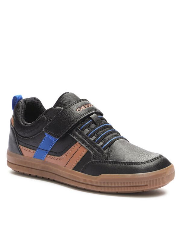 Geox Geox Сникърси J Arzach Boy J164AA 0FEFU C0245 D Черен