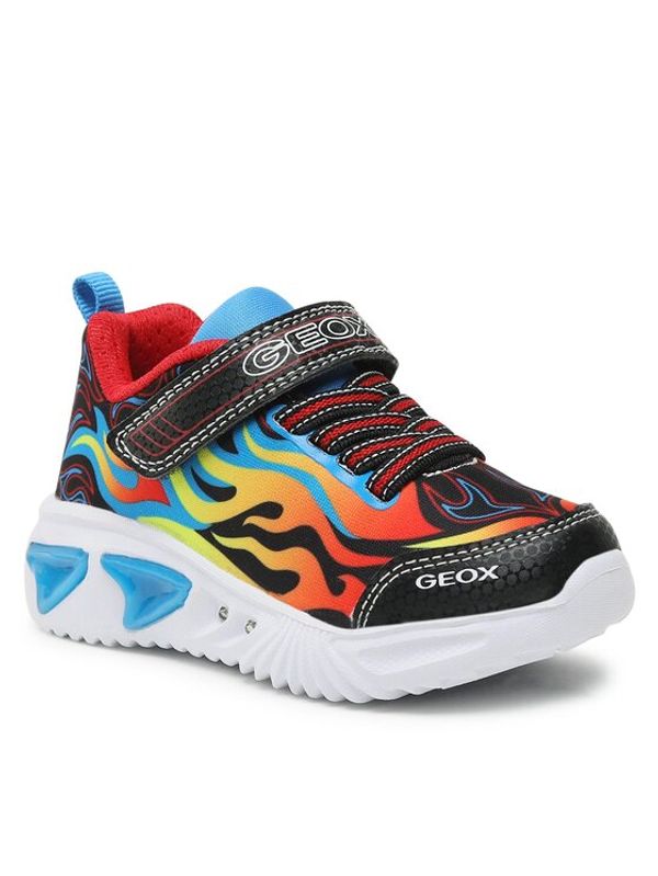 Geox Geox Сникърси J Assister Boy J35DZC011CEC9221 M Черен