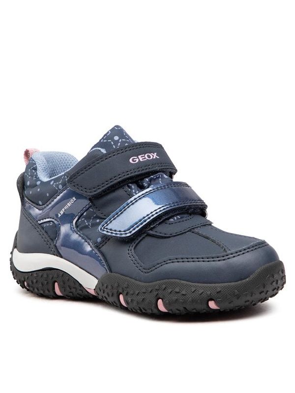 Geox Geox Сникърси J Baltic G.B Abx A 26H1A 0BCMN C0694 S Тъмносин