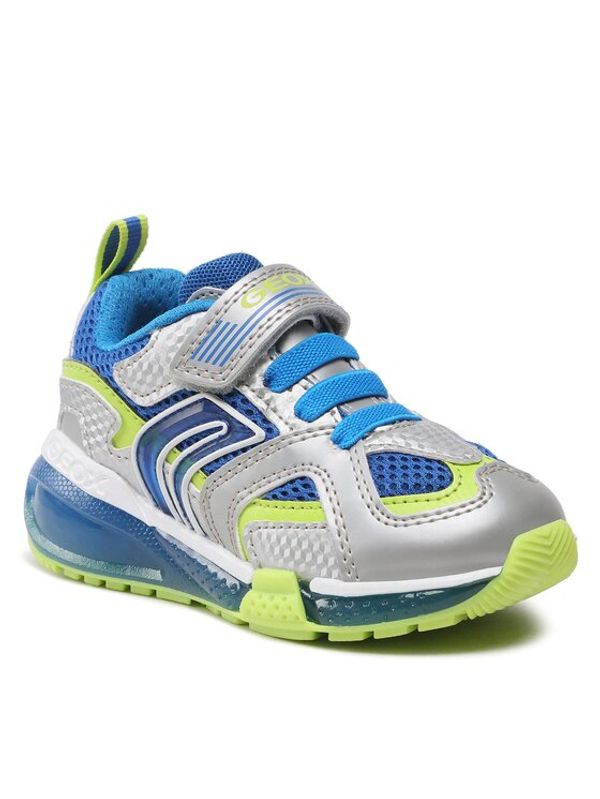 Geox Geox Сникърси J Bayonyc B. A J16FEA 05014 C0574 M Сребрист