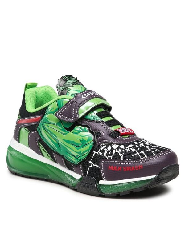 Geox Geox Сникърси J Bayonyc B. B J35FEB 011CE C0016 S Зелен