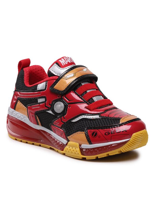 Geox Geox Сникърси J Bayonyc B. C J35FEC-011CE-C0048 S Червен