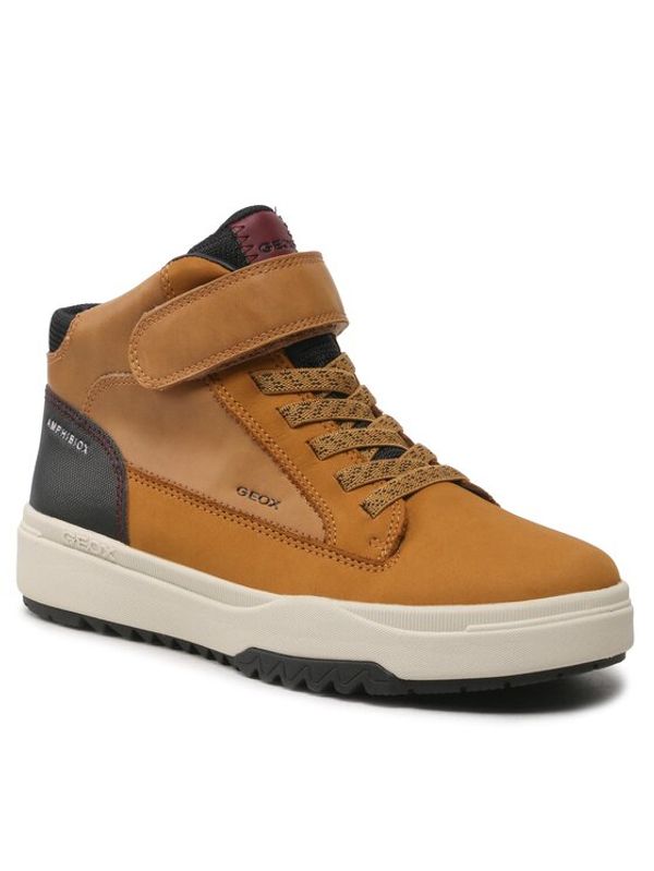 Geox Geox Сникърси J Bunshee B.Babx A J16FMA 0ME32 C2G9B S Кафяв