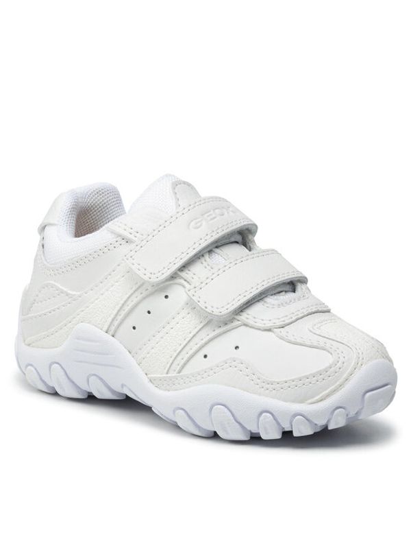 Geox Geox Сникърси J Crush M J7328M 05043 C1000 M Бял